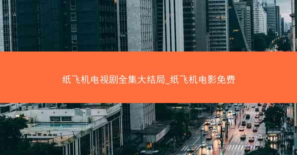纸飞机电视剧全集大结局_纸飞机电影免费