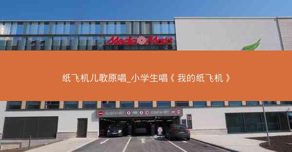 纸飞机儿歌原唱_小学生唱《我的纸飞机》
