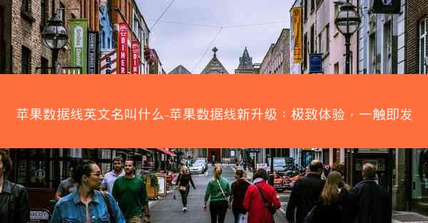 苹果数据线英文名叫什么-苹果数据线新升级：极致体验，一触即发