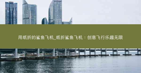 用纸折的鲨鱼飞机_纸折鲨鱼飞机：创意飞行乐趣无限