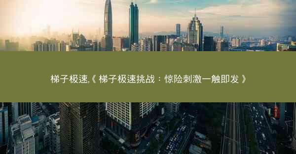 梯子极速,《梯子极速挑战：惊险刺激一触即发》