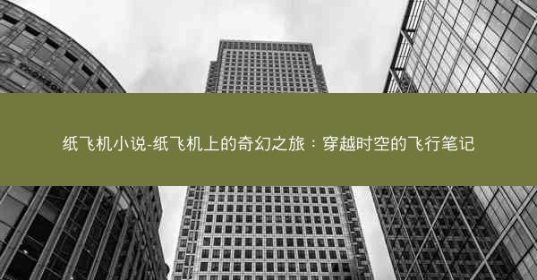 纸飞机小说-纸飞机上的奇幻之旅：穿越时空的飞行笔记