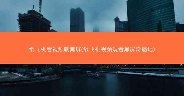 纸飞机看视频就黑屏(纸飞机视频观看黑屏奇遇记)