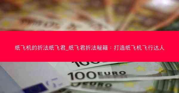 纸飞机的折法纸飞君_纸飞君折法秘籍：打造纸飞机飞行达人