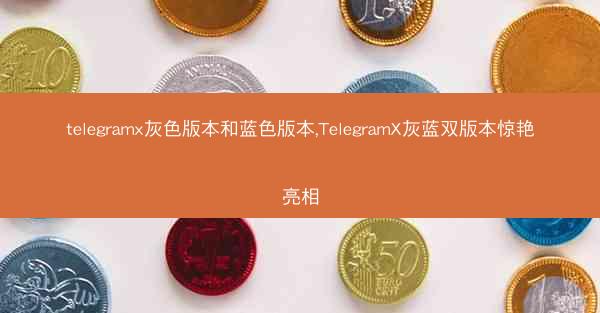 telegramx灰色版本和蓝色版本,TelegramX灰蓝双版本惊艳亮相