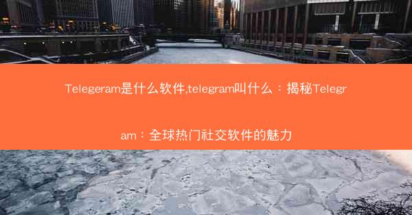Telegeram是什么软件,telegram叫什么：揭秘Telegram：全球热门社交软件的魅力