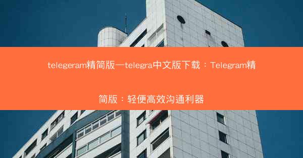 telegeram精简版—telegra中文版下载：Telegram精简版：轻便高效沟通利器