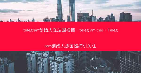 telegram创始人在法国被捕—telegram ceo：Telegram创始人法国被捕引关注