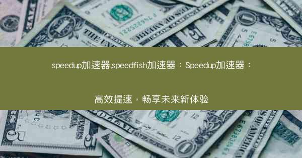 speedup加速器,speedfish加速器：Speedup加速器：高效提速，畅享未来新体验
