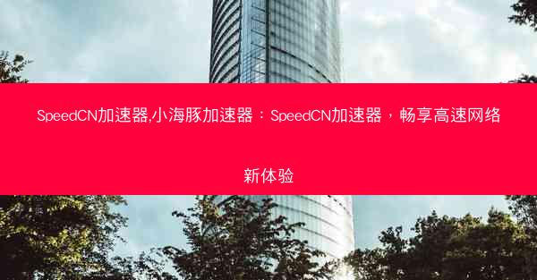 SpeedCN加速器,小海豚加速器：SpeedCN加速器，畅享高速网络新体验