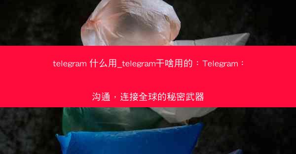 telegram 什么用_telegram干啥用的：Telegram：沟通，连接全球的秘密武器